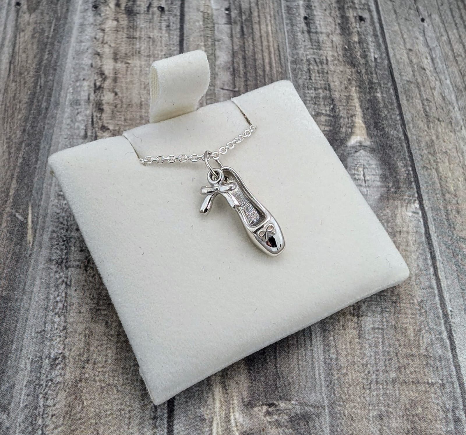 Ballet Shoe Necklace