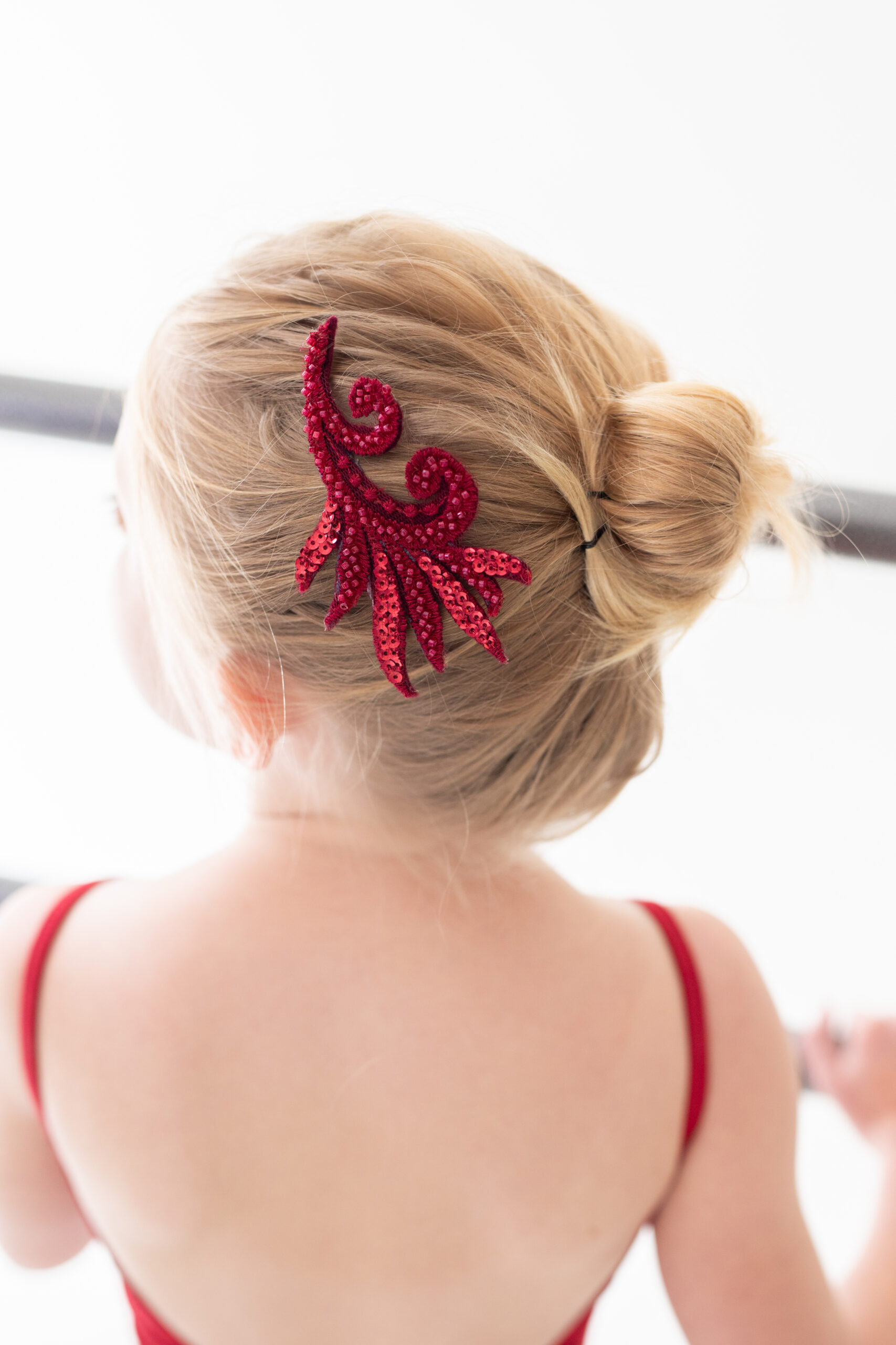 Burgundy Head Piece